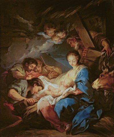 The Adoration of the Shepherds by Carle van Loo